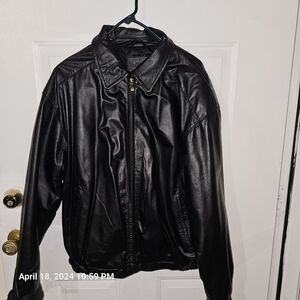 Mens leather jacket